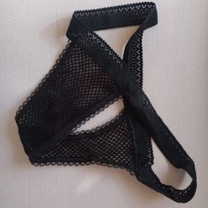 Colaless de Red con Elástico Negra Fantasía Pasionel