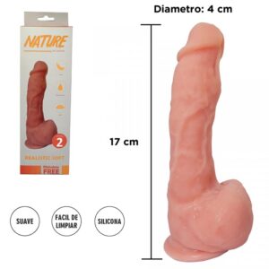 Dildo c/Sopapa Suck Cyber Nature Nº2