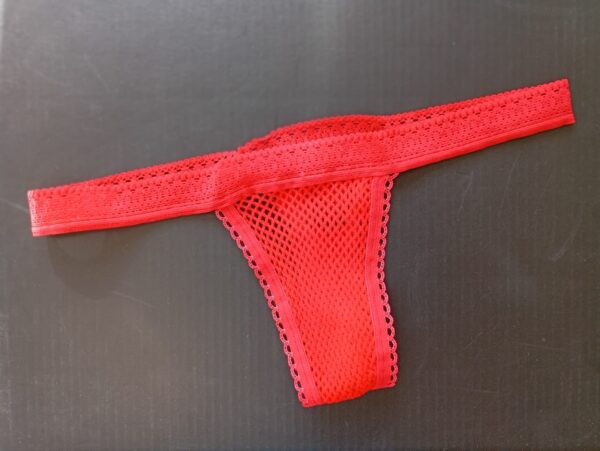 Colaless de Red con Elástico ROJA Fantasía Pasionel