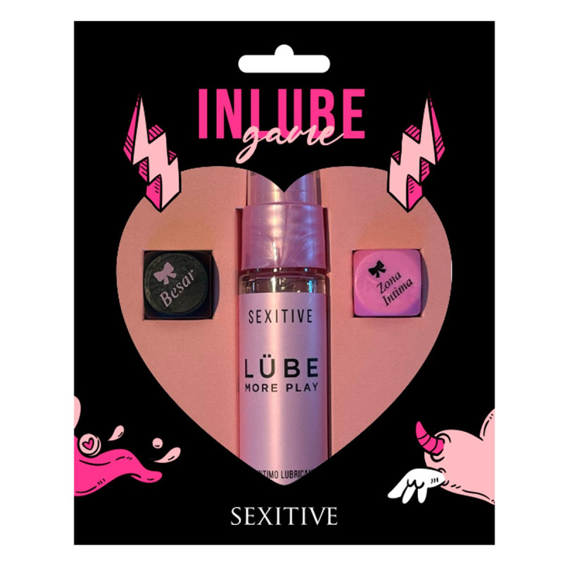In Lube Game – Juego de dados y Gel Íntimo Lubricante Sexitive