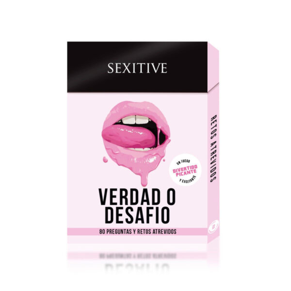Juego de cartas Verdad Desafío: Retos atrevidos Sexitive