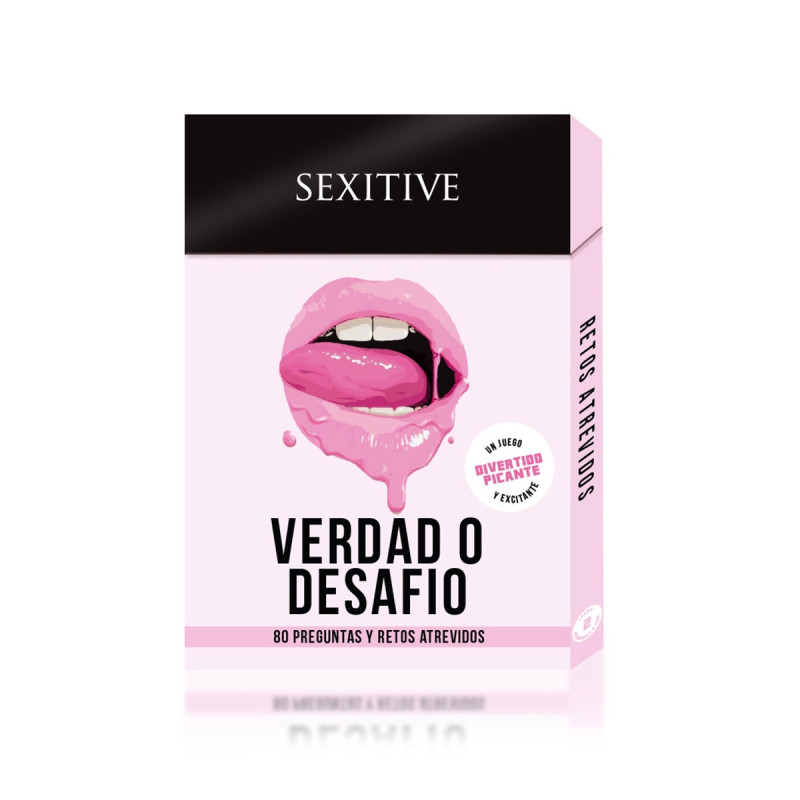 Juego de cartas Verdad Desafío: Retos atrevidos Sexitive