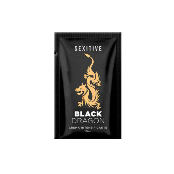 Pouch Crema Intensificante Black Dragon 10ml. Sexitive