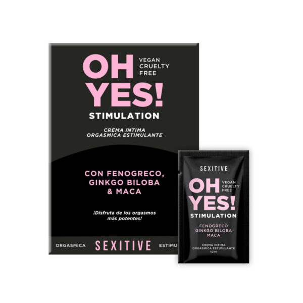 Pouch Oh Yes! Crema Orgásmica Stimulation 10ml Sexitive