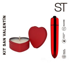 KIT SAN VALENTIN- VELA + BALITA VIBR.