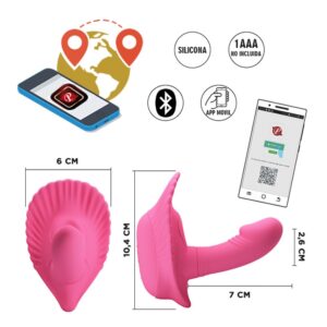 Vibrador Punto G con control vía BLUETOO