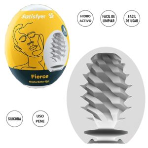 Huevo Masturbador FIERCE Satisfyer