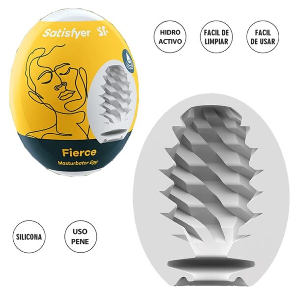 Huevo Masturbador FIERCE Satisfyer