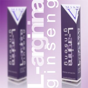 Gel Lubricante intimo con Facilitador de orgasmos femeninos L-Arginina Ginseng 50 ml- Miss V