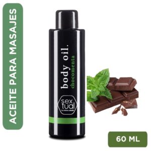 Aceite Para Masajes Chocolate-Menta Body Oil 60ml Sextual