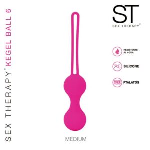 Bolas vaginales KEGEL BALL6 Rosa - ST