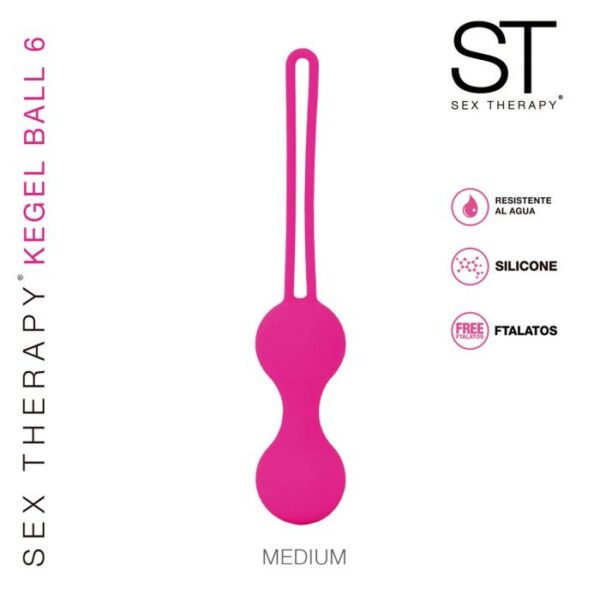 Bolas vaginales KEGEL BALL6 Rosa - ST